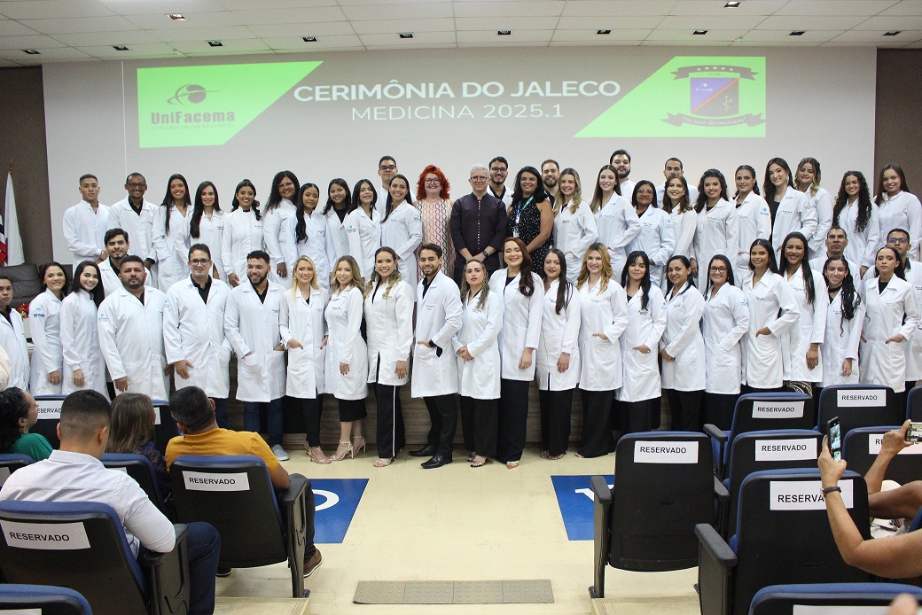 UniFacema realiza Cerimônia do Jaleco para os novos alunos de Medicina