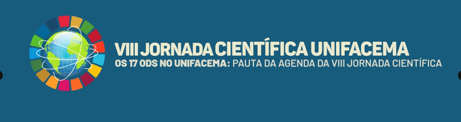 Inscrições abertas para a VIII Jornada Científica UniFacema que terá como pauta os 17 Objetivos de Desenvolvimento Sustentável da ONU