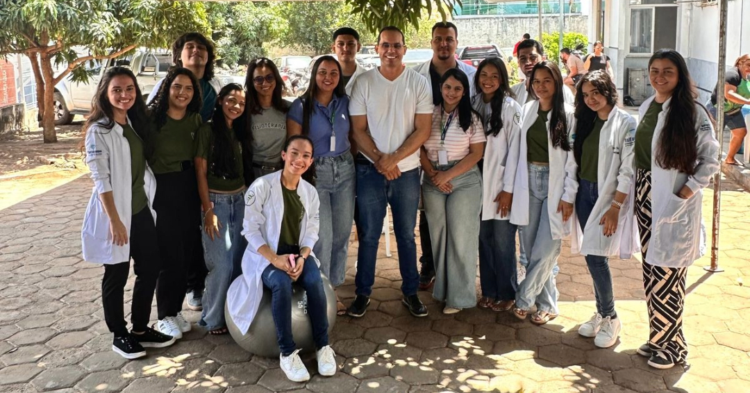 Acadêmicos de Fisioterapia do UniFacema – Campus Presidente Dutra participaram da ação em alusão ao Dia do Idoso
