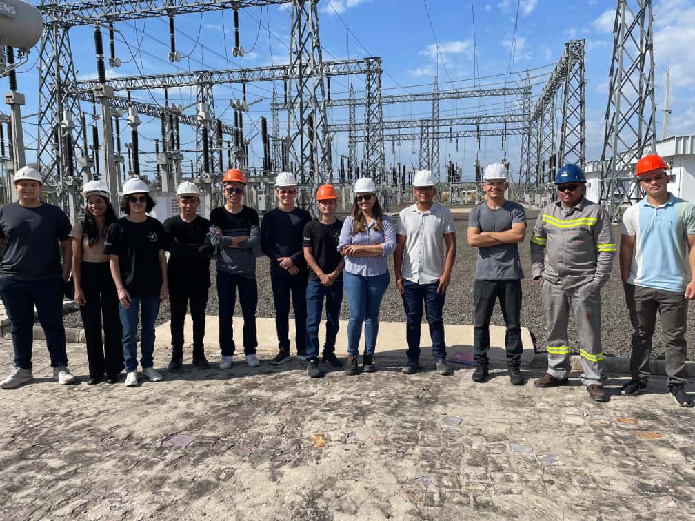 Acadêmicos de Engenharia Elétrica do UniFacema realizaram visita técnica à Subestação Arteon Z2 em Caxias