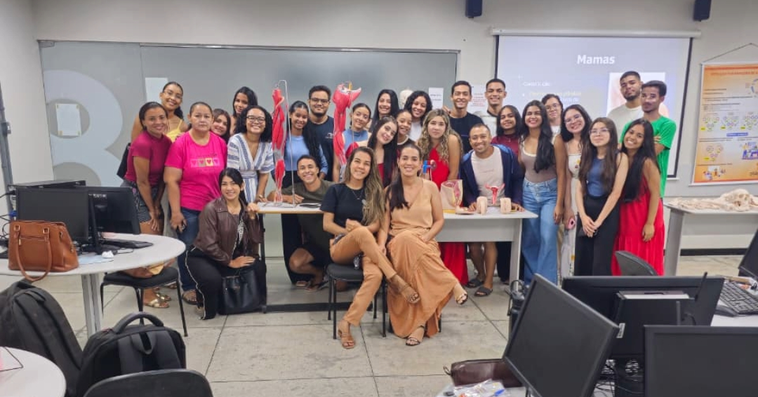 Acadêmicos de Enfermagem participaram de minicurso sobre Anatomia dos Sistemas no UniFacema Campus Codó