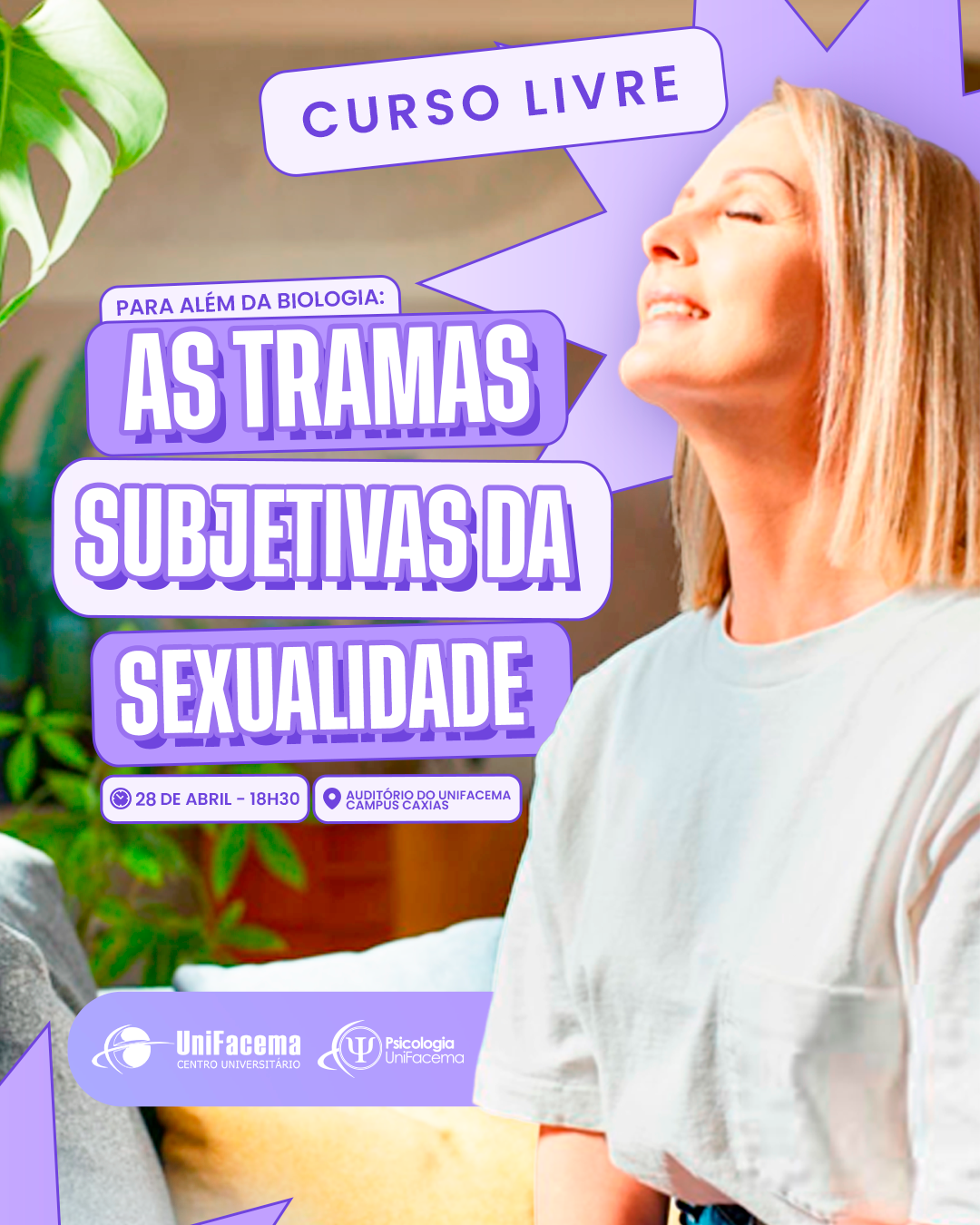 Curso Livre: Para além da biologia: As tramas subjetivas da sexualidade