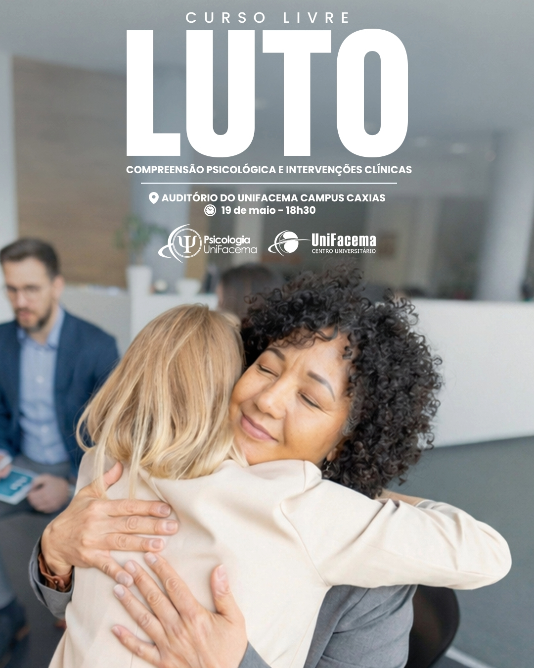 Curso livre: Luto: Compreensão Psicológica e Intervenções Clínicas