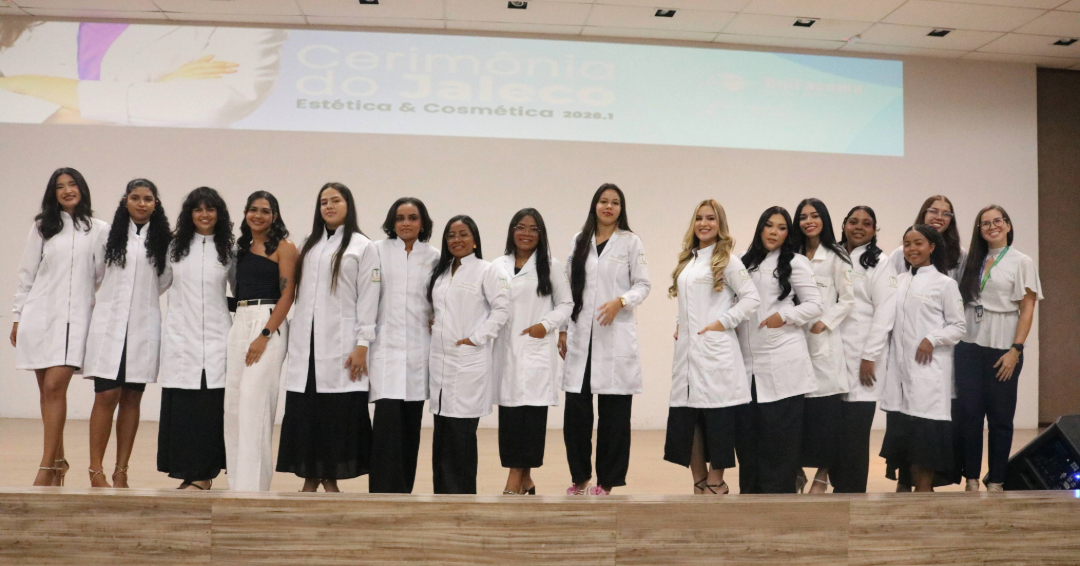 UniFacema Campus Caxias realiza Cerimônia do Jaleco para estudantes de Estética e Cosmética 2026.1