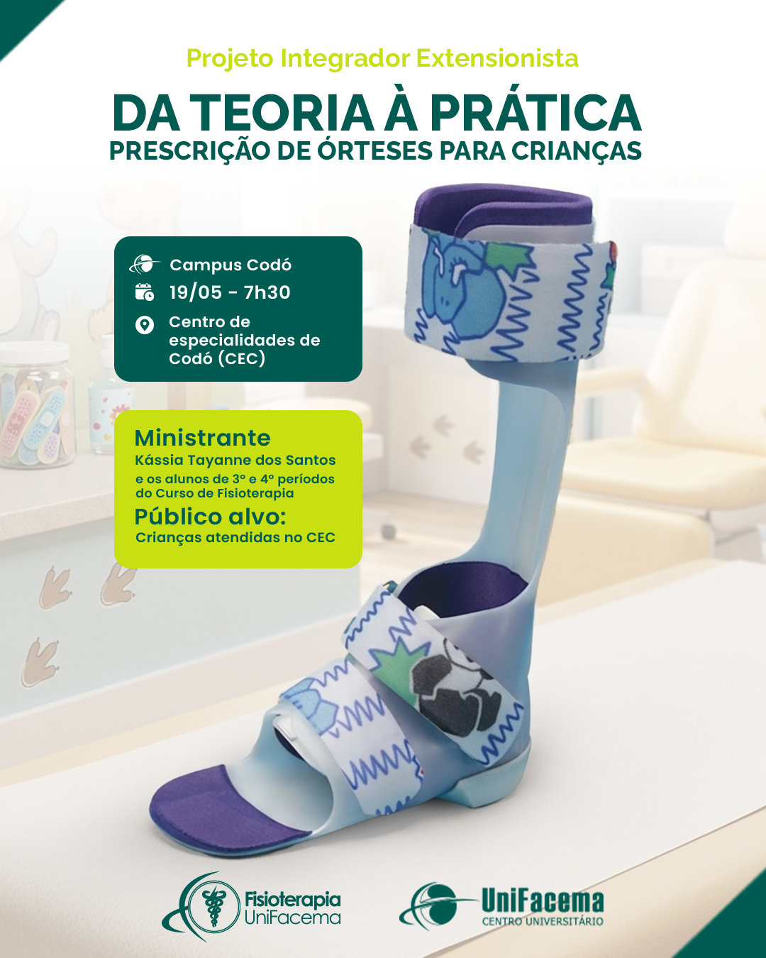 PIE: Da Teoria à Prática prescrição de órteses para crianças