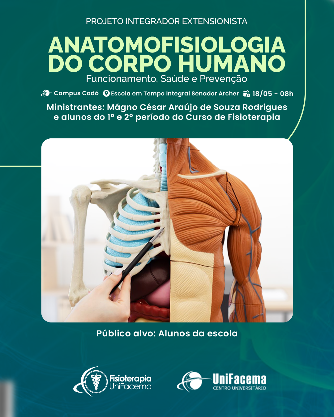 PIE: Anatomofisiologia do Corpo Humano: Funcionamento, Saúde e Prevenção
