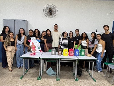 UniFacema promove ação multiprofissional de educação em saúde na Escola Rita de Cássia Azevedo