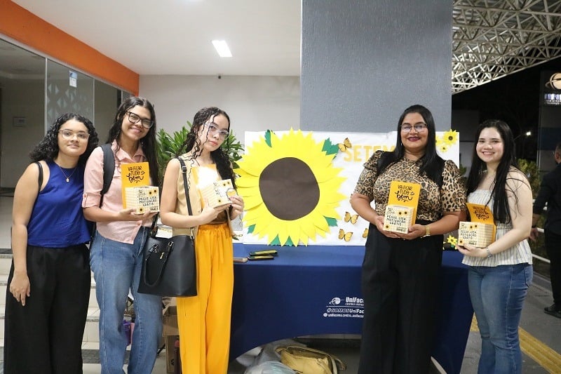 UniFacema Campus Caxias realiza circuito do Setembro Amarelo com ações de valorização da vida
