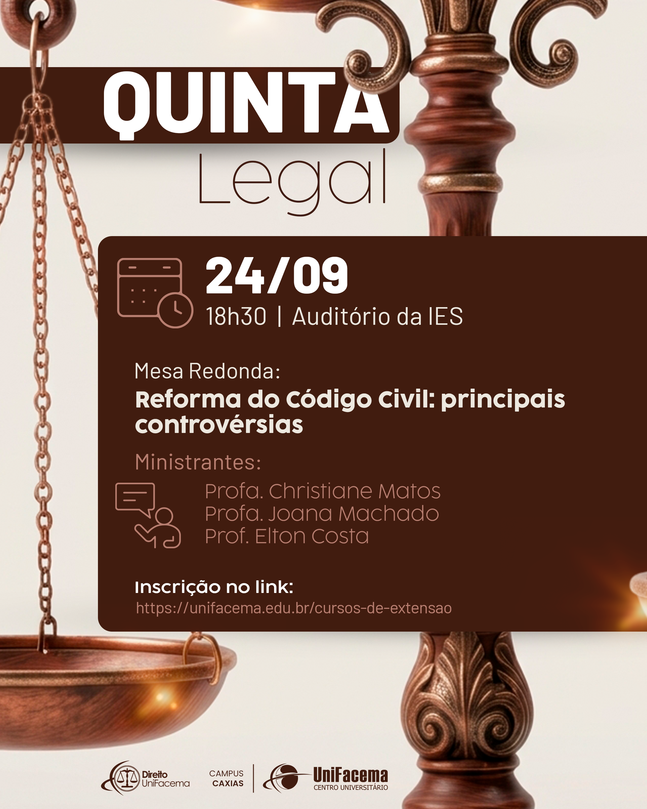 QUINTA LEGAL: TEMAS CONTEMPORÂNEOS E DESAFIOS