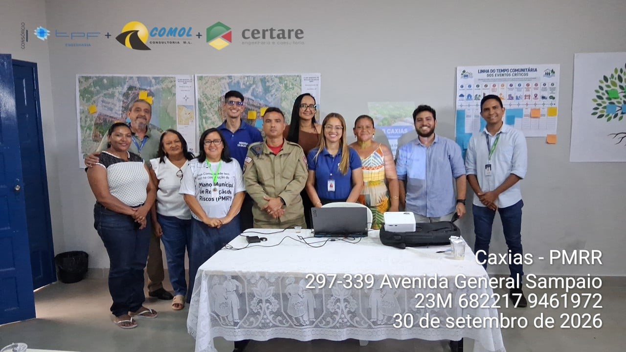 UniFacema campus Caxias participa de diagnóstico do Plano Municipal de Redução de Riscos de Caxias