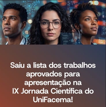 UniFacema divulga trabalhos aprovados para apresentação na IX Jornada Científica