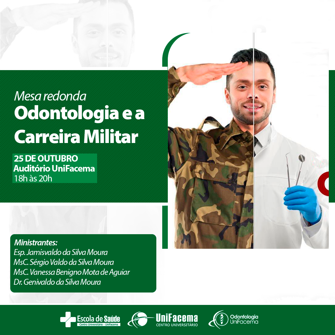 Mesa Redonda: Odontologia e a Carreira Militar