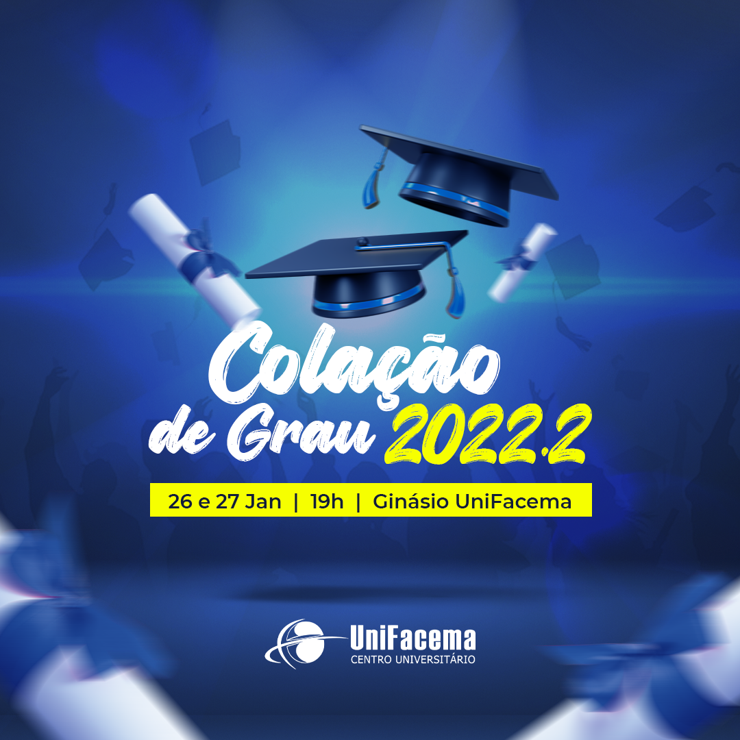 UniFacema realiza colação de grau do semestre 2022.2