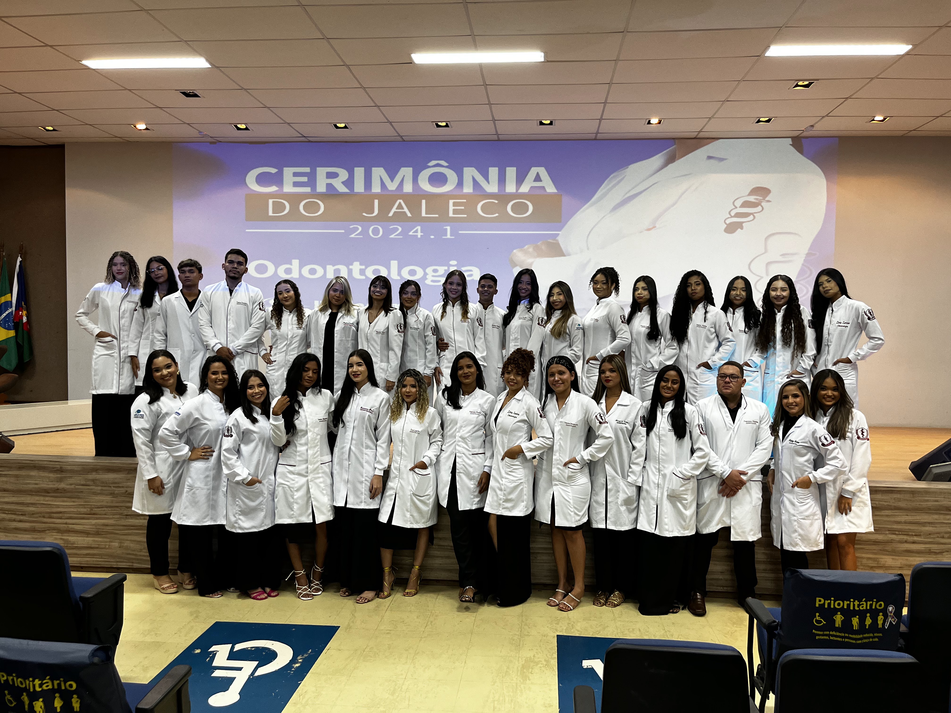 “Cerimônias do Jaleco” dos Cursos de Enfermagem, Nutrição e Odontologia do UniFacema Campus Caxias