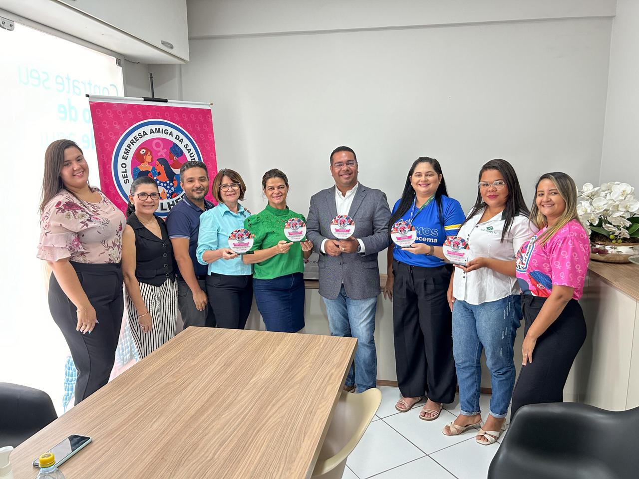 UniFacema recebe da Prefeitura de Caxias o Selo “Empresa Amiga da Saúde da Mulher”